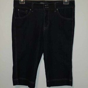 Bandolino Blu Stretch Jean Capris Size 10